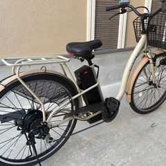 電動アシスト自転車 新品同様 26インチ 
6段変速機 の画像