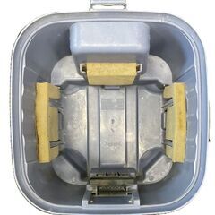 HITACHI 日立 100V 掃除機 業務用 紙パック式 CV-G1 2012年製 ホースに割れあり 通電確認済の画像