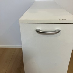 取引日早い方優先　隙間　カラーボックス　キャスター付きの画像