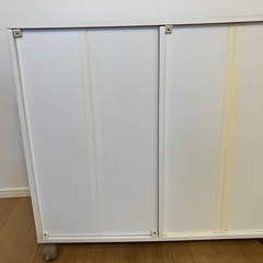 取引日早い方優先　隙間　カラーボックス　キャスター付きの画像