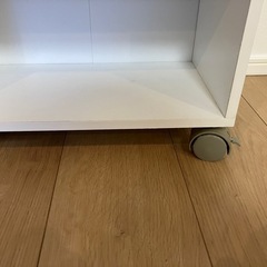 取引日早い方優先　隙間　カラーボックス　キャスター付きの画像