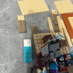 ナノブロック　LEGO マインクラフトの画像