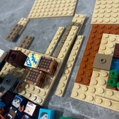 ナノブロック　LEGO マインクラフトの画像