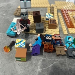 ナノブロック　LEGO マインクラフトの画像