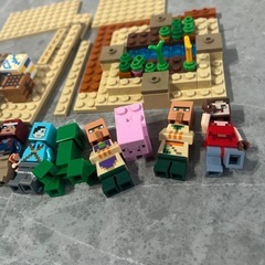 ナノブロック　LEGO マインクラフトの画像