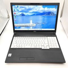 第10世代 i5 バッテリー◎ 15.6 富士通 ノートPC L...