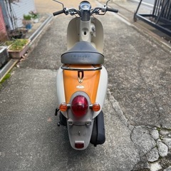 ホンダ AF55 スクーピー スクーター　原付　書類　鍵あり　エンジン始動動画あり　バッテリー新品交換済み　の画像