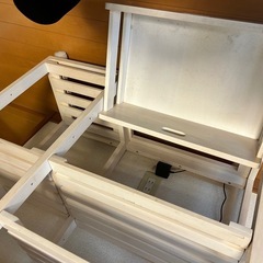 キッキン用稼働棚の画像