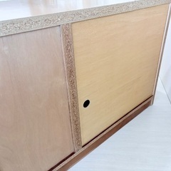 テレビボードとカラーボックスまとめての画像