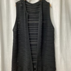 スローブイエナ　クロシェニットベストの画像