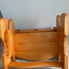 子供用クマ椅子、ベンチの画像