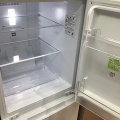 SHARP 2ドア冷蔵庫 SJ-D15G-W 152L 2021年製
の画像