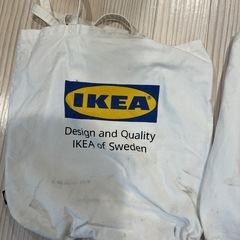 IKEA エコバッグ２つ
の画像