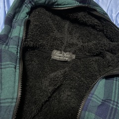 ボア　パーカー　L  羽織り　あったかいの画像