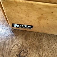 サイドチェスト（カリモク）【町田市再生家具】252720の画像