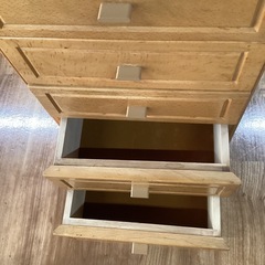 サイドチェスト（カリモク）【町田市再生家具】252720の画像