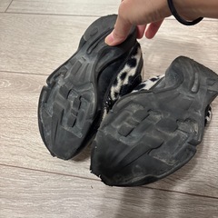 SUPERSTAR ハート型バックル キッズシューズ19㎝の画像