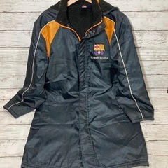 ベンチコート　サッカー　160サイズ　バルセロナ代表モデル　ジュニア