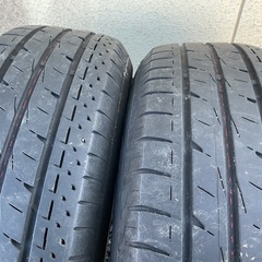 日産純正アルミホイール+タイヤ
の画像