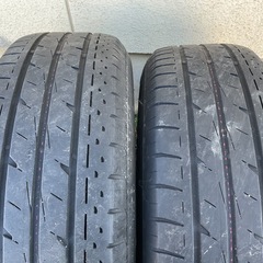 日産純正アルミホイール+タイヤ
の画像