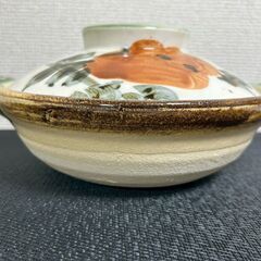 6号　耐熱土鍋　陶雅　　【j365】の画像