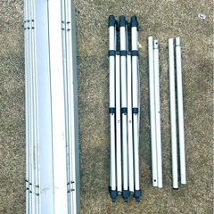 【決まりました】キャンプ・BBQ用　ロールトップテーブルの画像