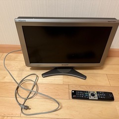 シャープのデジタルテレビの画像