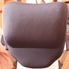 小型座椅子ヘッドレスト付き、ほぼ未使用。の画像