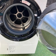 東芝 TOSHIBA ドラム式洗濯乾燥機  洗濯11.0kg 乾燥7.0kg 右開き Bigマジックドラム  TW-117V3R(W) ドラム式洗濯機　②の画像