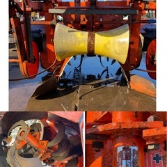 クボタ マルチロータリー RT？ 丸畝 かんしょ マルチ 芋 甘藷 ビニール 3点リンク トラクター 取付 中古 配送可の画像