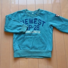 ネイビー フード付き中綿コート まとめて4点セートの画像