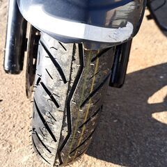 ヤマハシグナス125ｃｃ　ＳＥ１２Ｊ　キャブ車　バッテリー、前後タイヤ新品、の画像