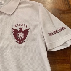 上智大学　ポロシャツ　Sサイズの画像