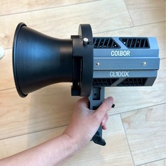 【ジャンク】撮影ライト・LED照明【COLBOR CL100X】動画・写真・映像の画像