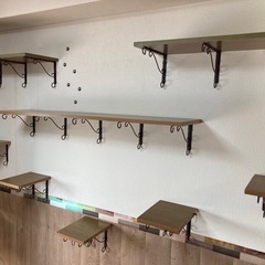 ⭐️お話中⭐️自作　木目調　キャットウォーク9枚セットの画像