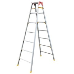 ◯手渡し/近隣配達のみ■アルメイト 脚立長さ 2110mm 高所作業 踏み台 フレンドステップ FK-21 中古品■ジモティ姫路の画像