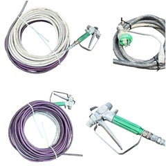 ◯動作品 セイワ エアレス 塗装機 電動 精和産業 SEIWA NEW SUPER SP-60 new ガン ホース 塗料 塗装屋 塗師 工具 中古品■ジモティ姫路の画像