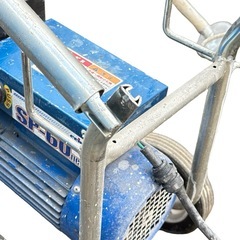 ◯動作品 セイワ エアレス 塗装機 電動 精和産業 SEIWA NEW SUPER SP-60 new ガン ホース 塗料 塗装屋 塗師 工具 中古品■ジモティ姫路の画像