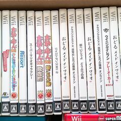 Wii　ソフト　まとめ　60本の画像