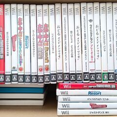 Wii　ソフト　まとめ　60本の画像