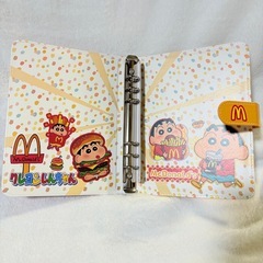 ①A5 シール帳 バインダー 手帳 カードケースの画像