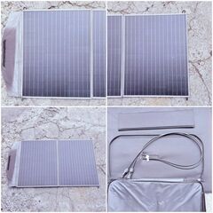【❗️✨防災用✨❗️】ALLPOWERS 折りたたみ式ソーラーパネル 高出力モデル 現状品 アウトドアの画像