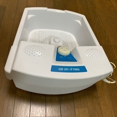 バブルジェットフットバス　足湯　リラクゼーション　泡　の画像