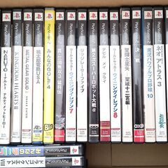 PS2　ソフト　まとめ　60本の画像