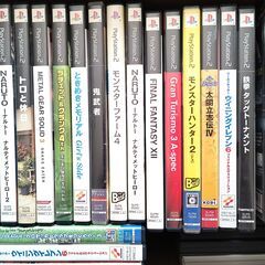 PS2　ソフト　まとめ　60本の画像