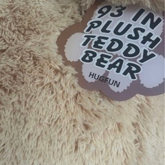 COSTCO クマ　ぬいぐるみ　93インチの画像