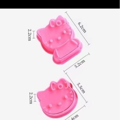 キティ　クッキー型　おまけつきの画像