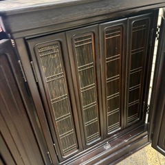 上置仏壇 観音黒檀上置仏壇 国産仏壇 唐木仏壇 仏教 ミニ仏壇 小型仏壇 国産 の画像