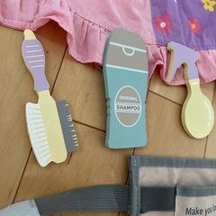 ヘアカット　なりきり　おままごとの画像