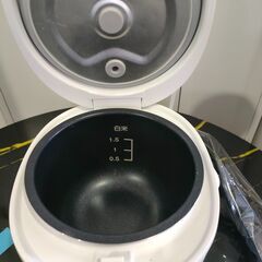 【ジャングル和泉大型良品館】　炊飯器　コイズミ　KSC-1513　1.5合炊き　2023年製　【R480】の画像